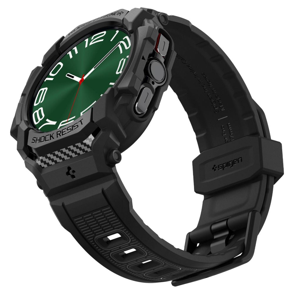 Калъф Spigen Rugged Armor Pro за Samsung Galaxy Watch Ultra, Черен ACS08427