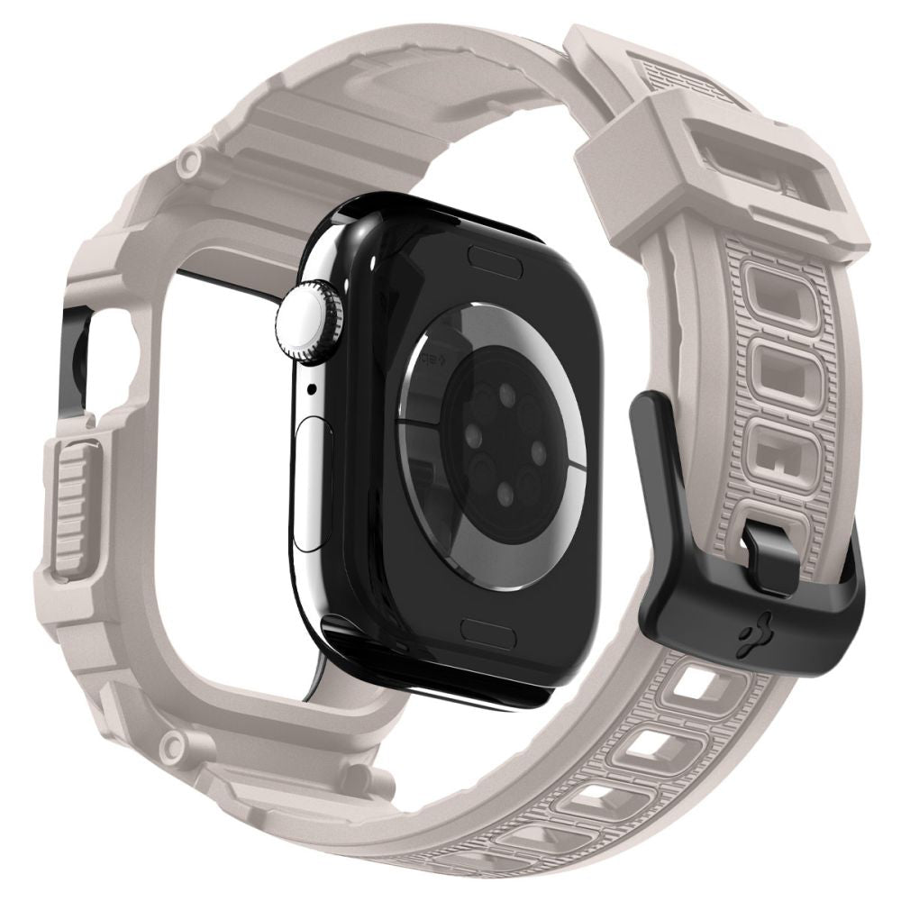 Калъф Spigen Rugged Armor Pro V2 за Apple Watch Series 10 / 11 42mm, Бежов ACS10496