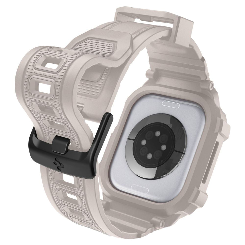 Калъф Spigen Rugged Armor Pro V2 за Apple Watch Series 10 / 11 42mm, Бежов ACS10496