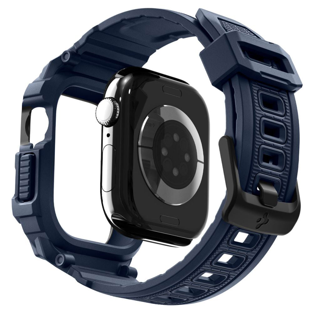 Калъф Spigen Rugged Armor Pro V2 за Apple Watch Series 10 / 11 42mm, Тъмносин ACS10495