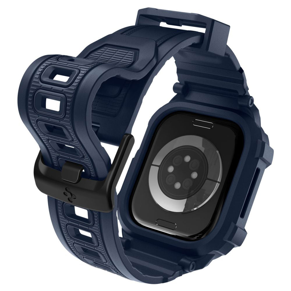 Калъф Spigen Rugged Armor Pro V2 за Apple Watch Series 10 / 11 42mm, Тъмносин ACS10495