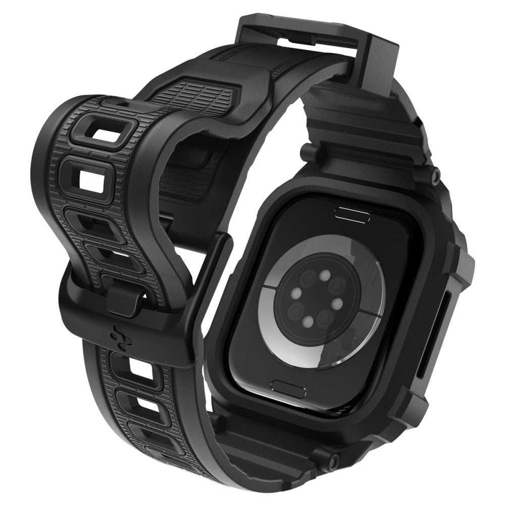 Калъф Spigen Rugged Armor Pro V2 за Apple Watch Series 10 / 11 42mm, Матово Черен ACS10494