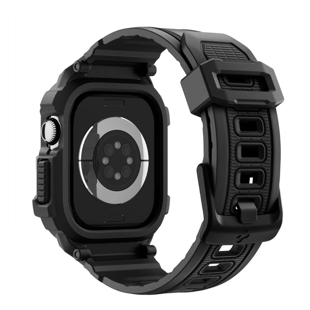 Калъф Spigen Rugged Armor Pro V2 за Apple Watch Series 10 / 11 42mm, Матово Черен ACS10494