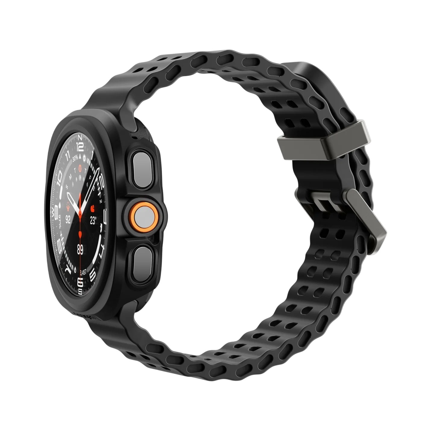 Калъф Spigen Thin Fit 360 за Samsung Galaxy Watch Ultra2, Черен ACS11609