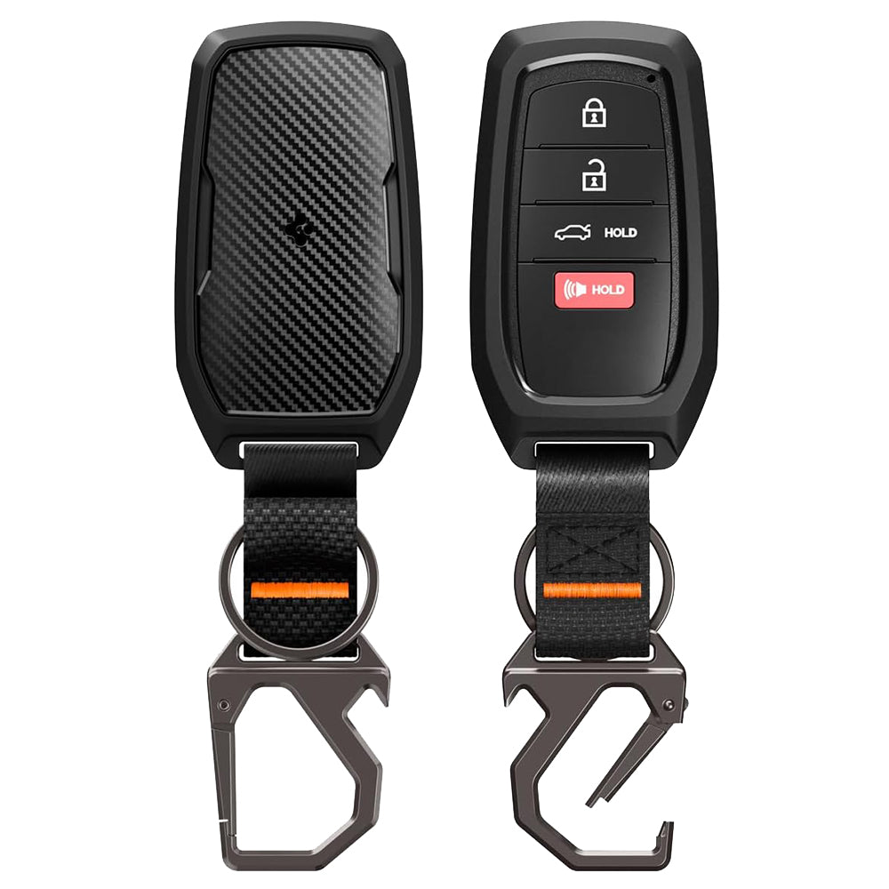 Калъф за автомобилни ключове Spigen TK100 за Toyota Smart, черен ACS11366