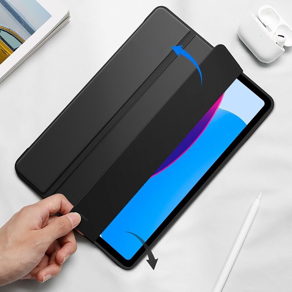 Калъф за Apple iPad (2025) / (2022), Tech-Protect, SmartCase, Черен