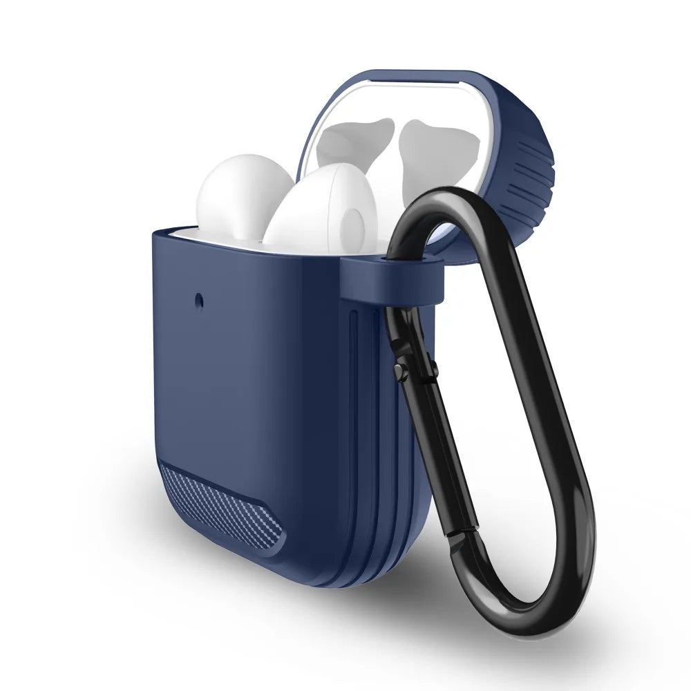 Калъф Techsuit Carbon за Apple AirPods Gen 2 / Gen 1, Розов