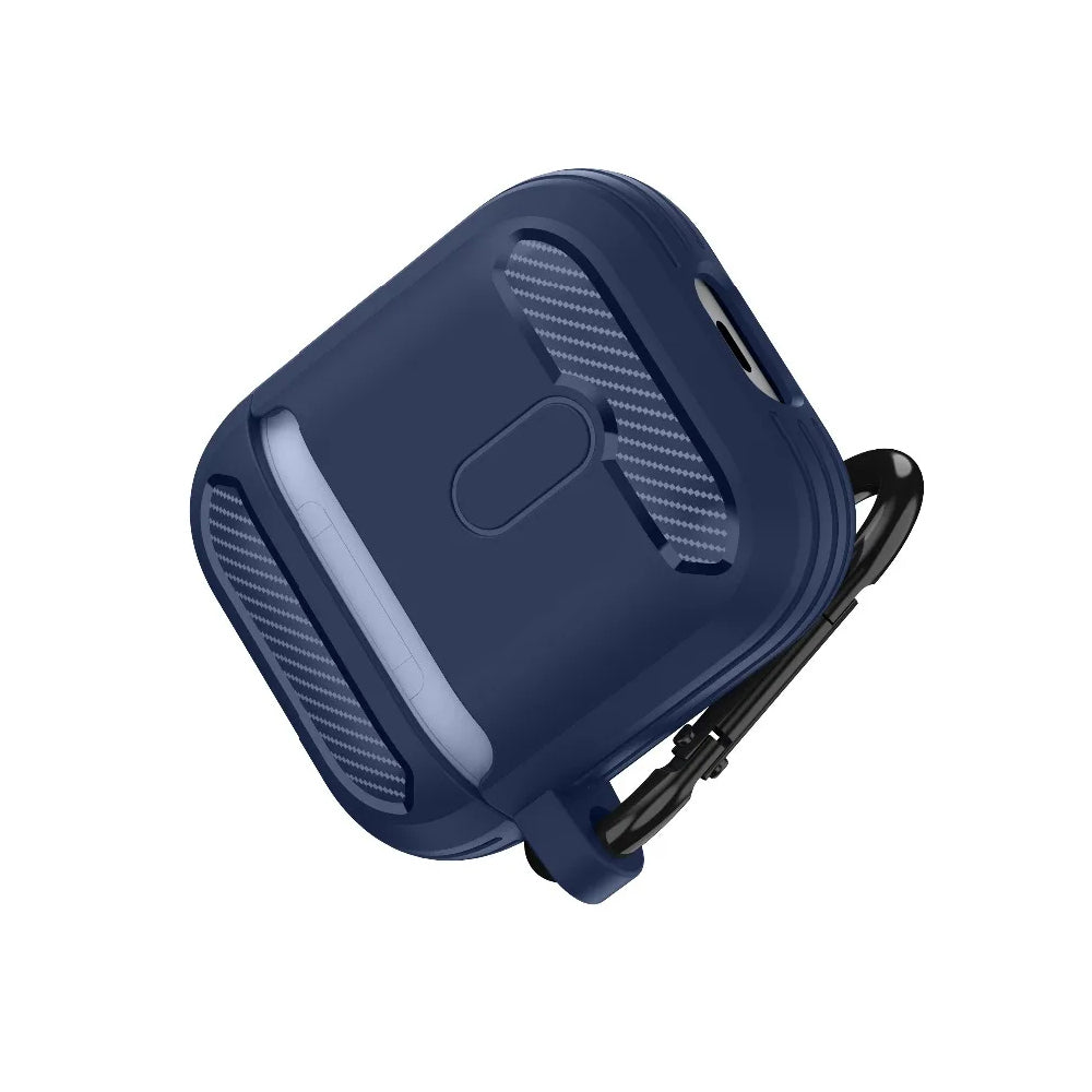 Калъф Techsuit Carbon за Apple AirPods Gen 2 / Gen 1, Розов