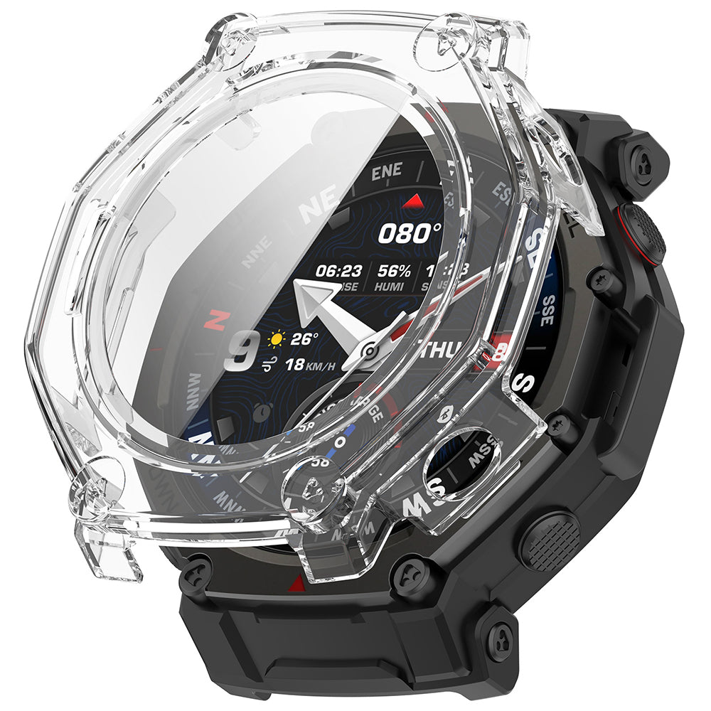 Калъф Techsuit Defense360 Pro за Amazfit T-Rex 3 Pro 48mm, Прозрачен
