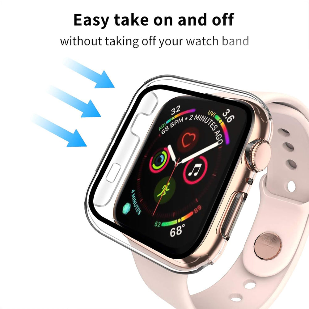 Калъф Techsuit Defense360 Pro за Apple Watch 38mm Series, Прозрачен