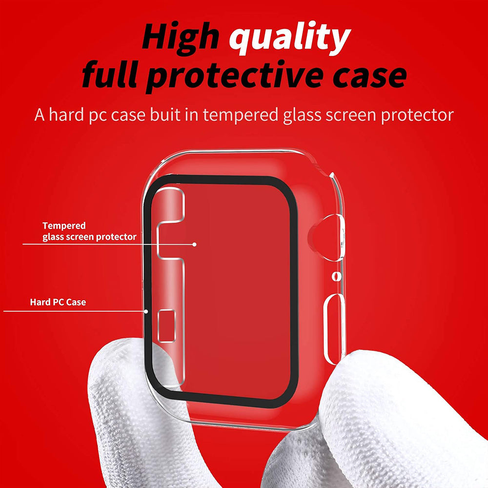 Калъф Techsuit Defense360 Pro за Apple Watch 38mm Series, Прозрачен