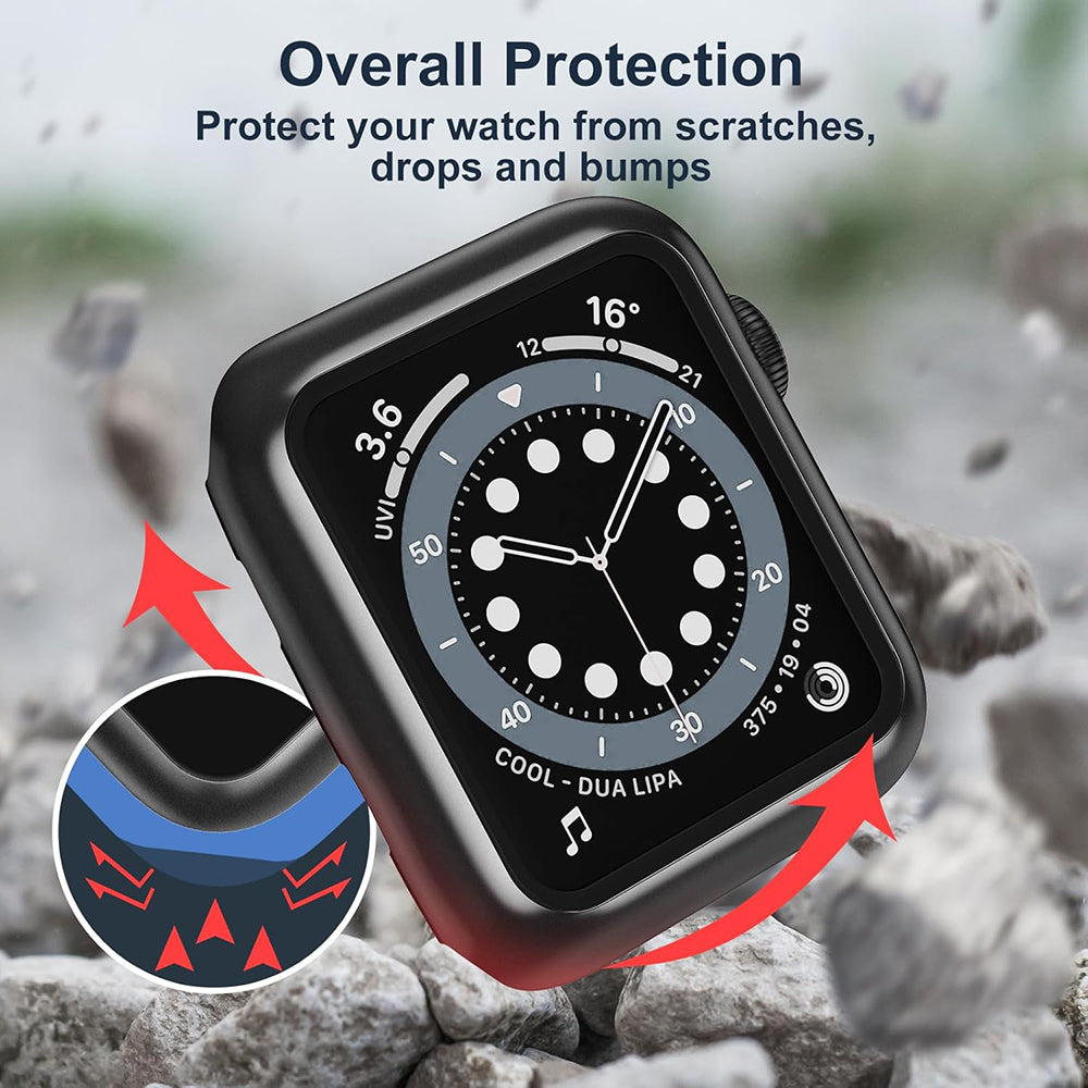 Калъф Techsuit Defense360 Pro за Apple Watch 42mm Series, Черен
