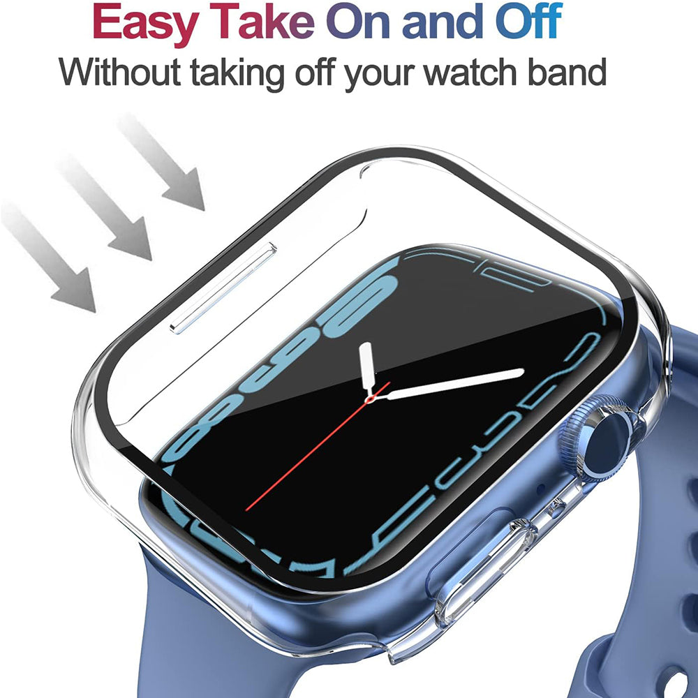 Калъф Techsuit Defense360 Pro за Apple Watch 7 45mm Series, Прозрачен