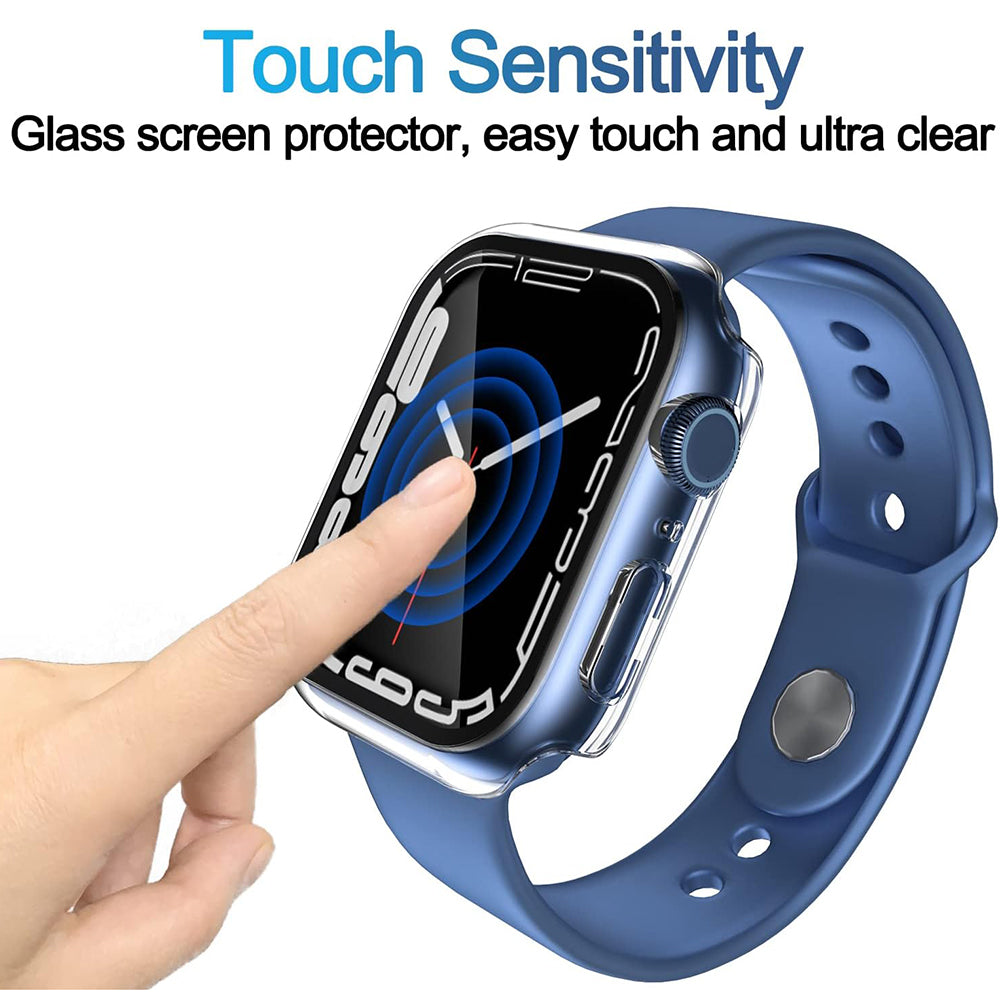 Калъф Techsuit Defense360 Pro за Apple Watch 7 45mm Series, Прозрачен