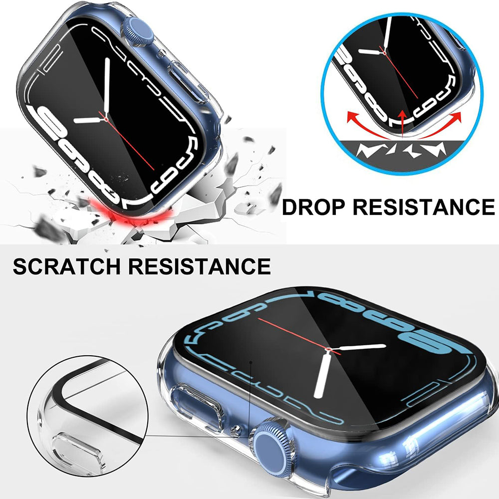 Калъф Techsuit Defense360 Pro за Apple Watch 7 45mm Series, Прозрачен