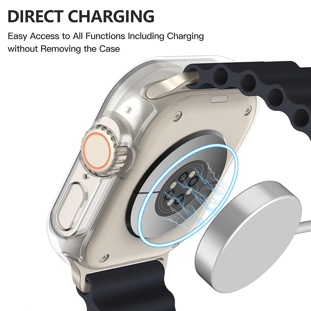 Калъф Techsuit Defense360 Pro за Apple Watch Ultra Series, прозрачен