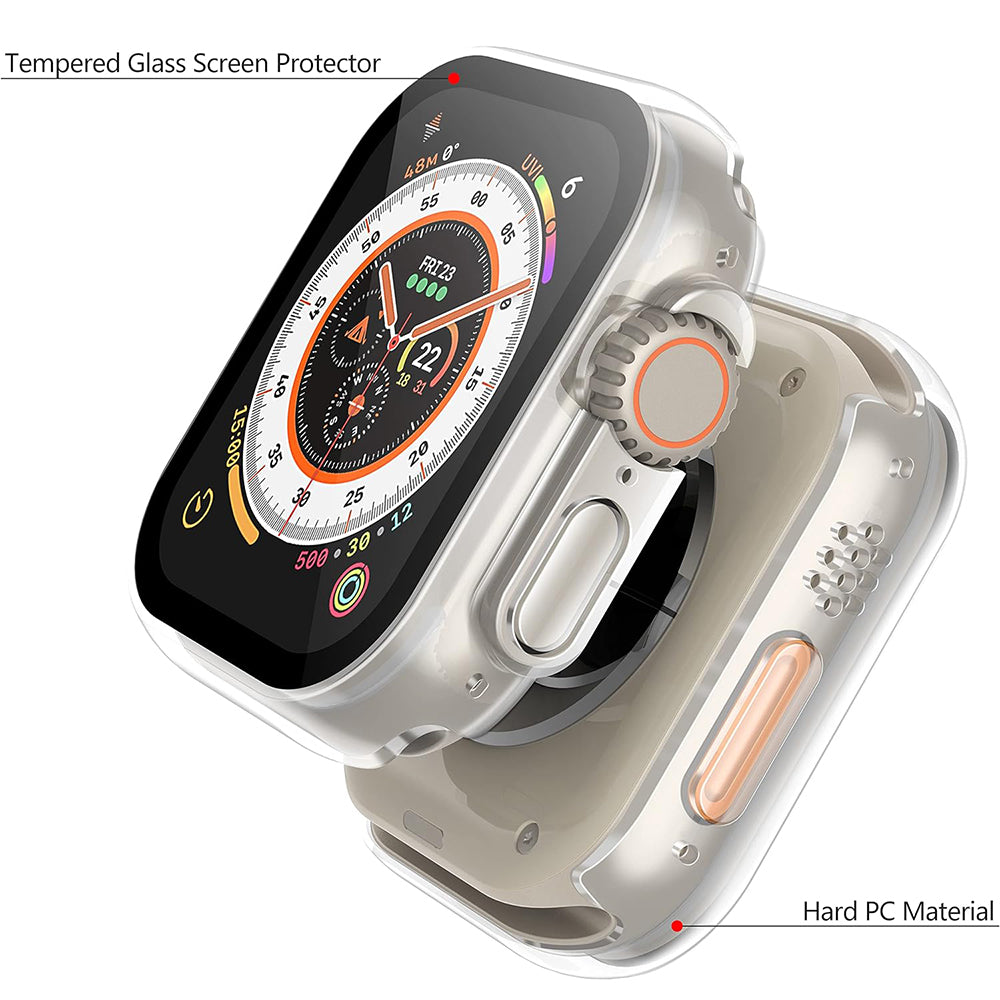 Калъф Techsuit Defense360 Pro за Apple Watch Ultra Series, прозрачен