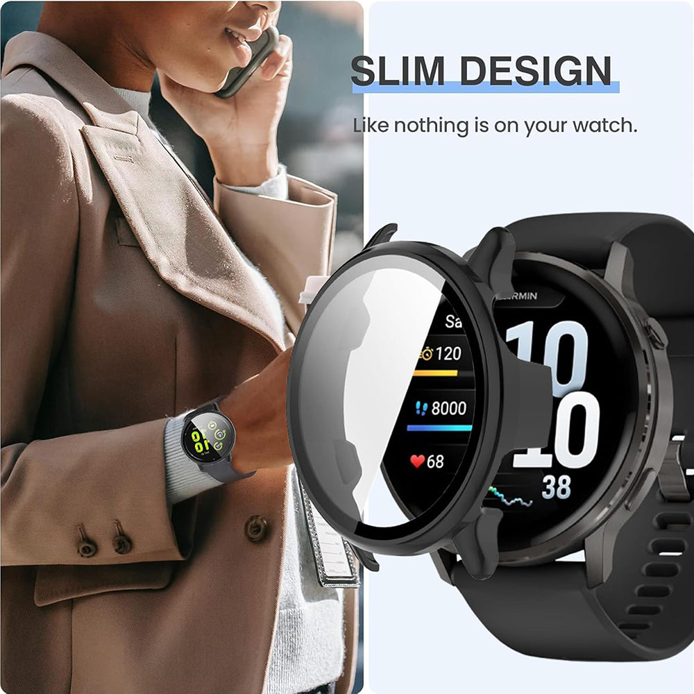 Калъф Techsuit Defense360 Pro за Garmin Venu 4 45mm, Черен