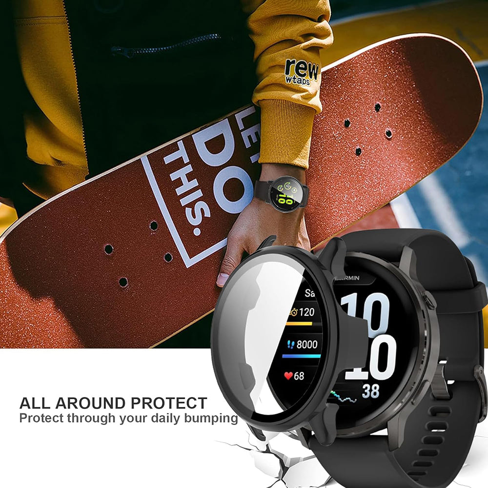 Калъф Techsuit Defense360 Pro за Garmin Venu 4 45mm, Черен