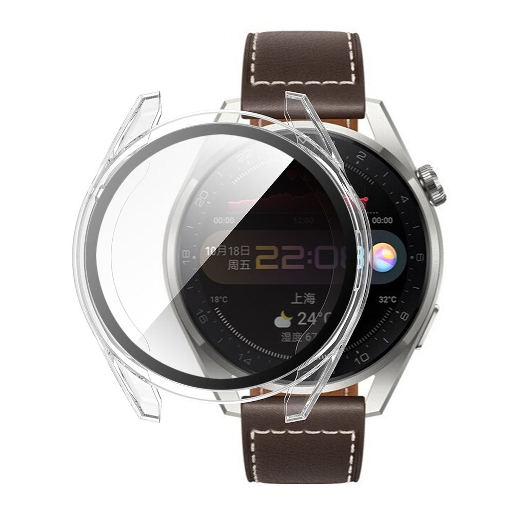 Калъф Techsuit Defense360 Pro за Huawei Watch 3 Pro, Прозрачен