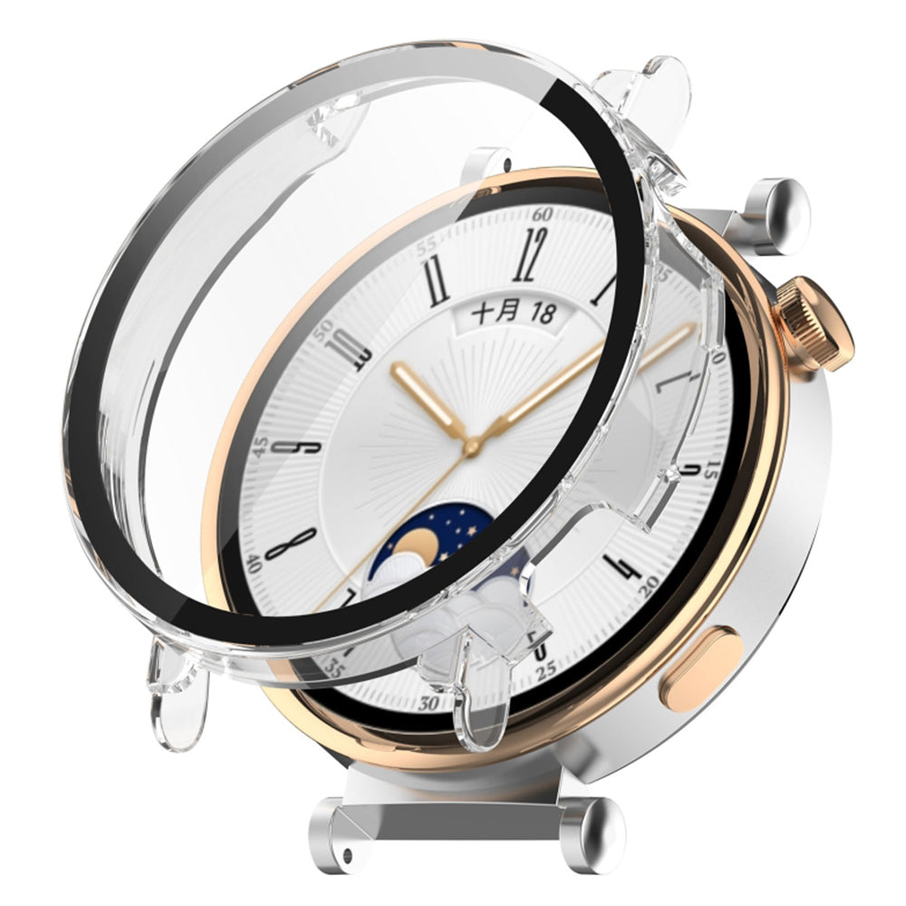 Калъф Techsuit Defense360 Pro за Huawei Watch GT 4 41mm, Прозрачен