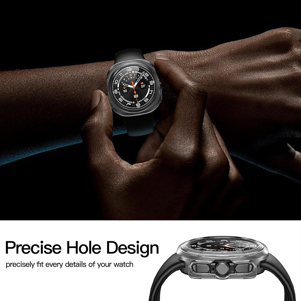 Калъф Techsuit Defense360 Pro за Samsung Galaxy Watch Ultra, прозрачен