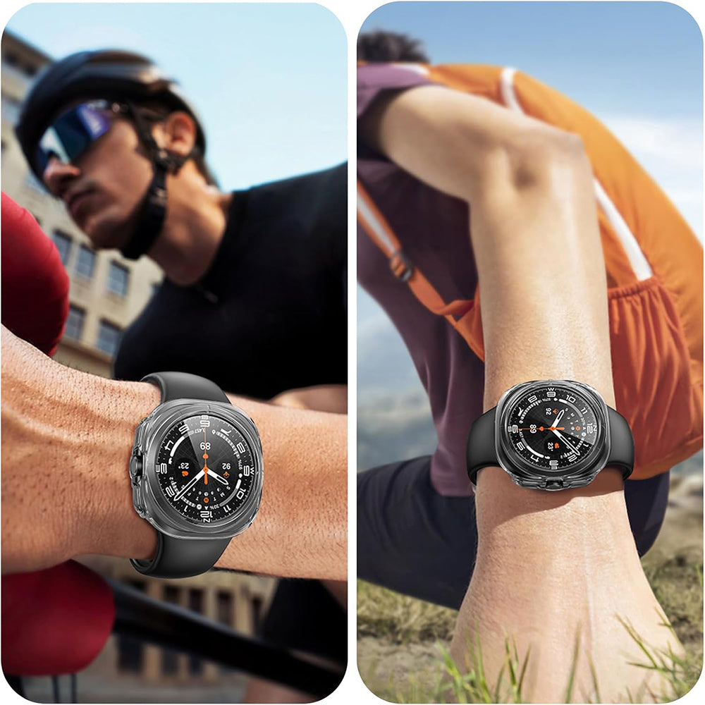 Калъф Techsuit Defense360 Pro за Samsung Galaxy Watch Ultra, прозрачен