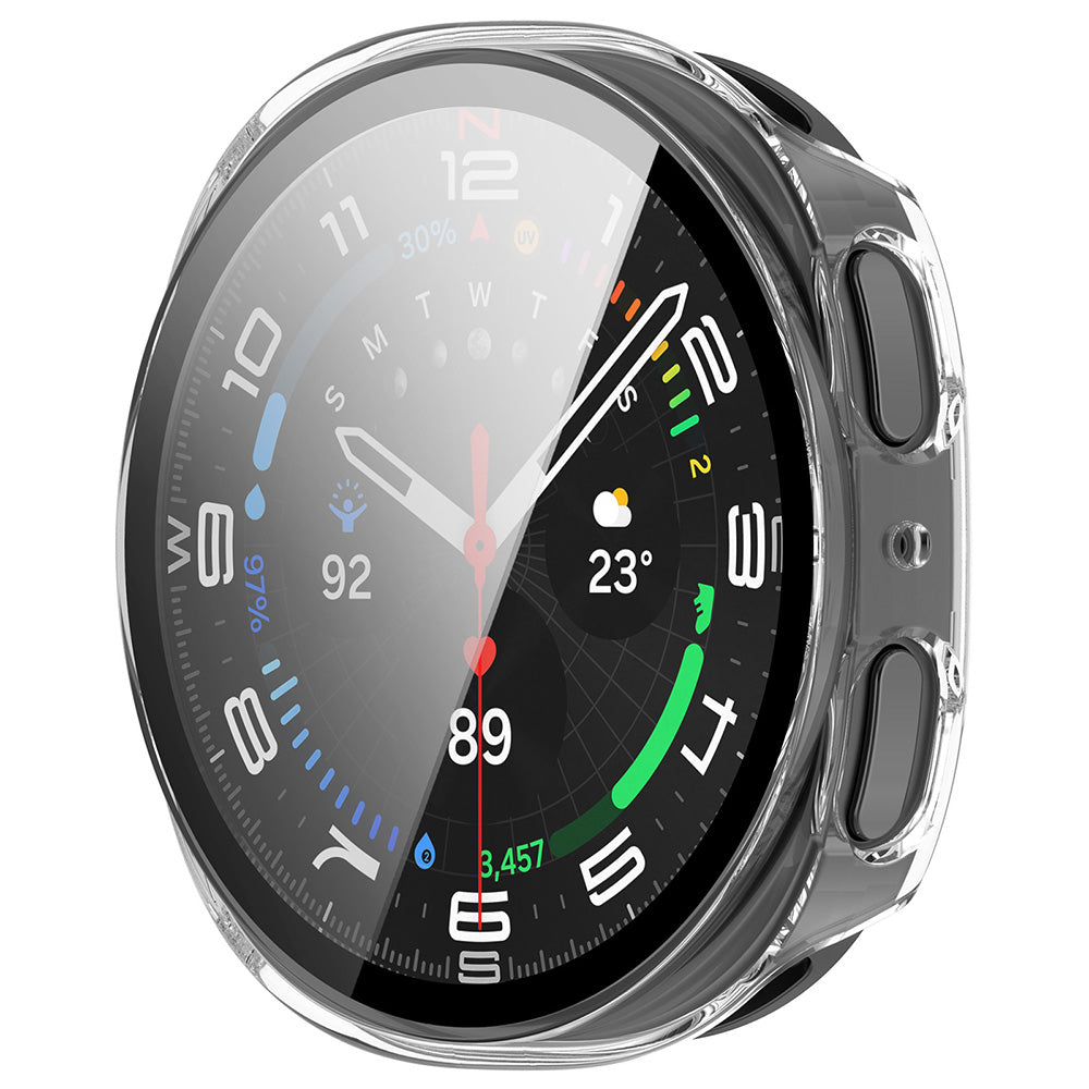 Techsuit Defense360 Pro Case for Samsung Galaxy Watch9 / Watch8 40mm, Transparent