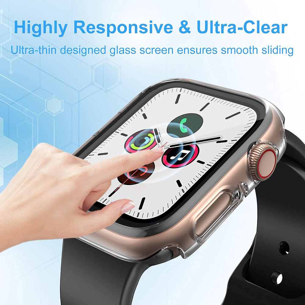 Techsuit Defense360 Pro Case for Xiaomi MI Band 9, Transparent