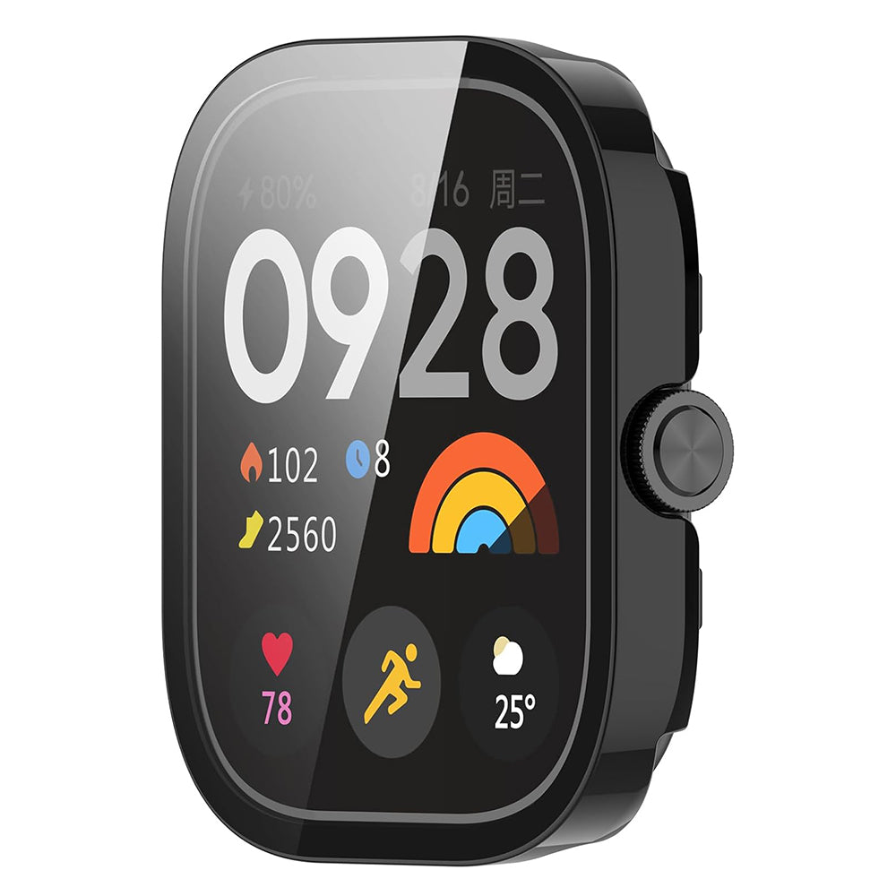 Калъф Techsuit Defense360 Pro за Xiaomi Redmi Watch 4, Черен