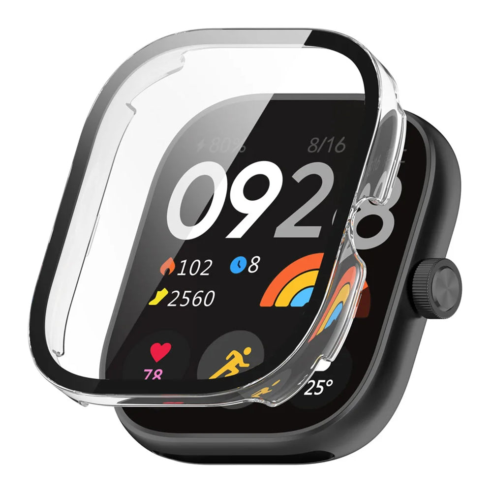 Калъф Techsuit Defense360 Pro за Xiaomi Redmi Watch 4, Прозрачен
