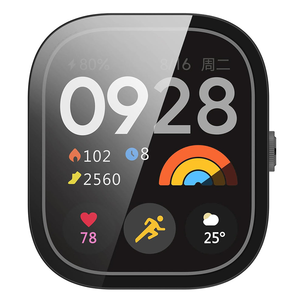 Калъф Techsuit Defense360 Pro за Xiaomi Redmi Watch 4, Прозрачен