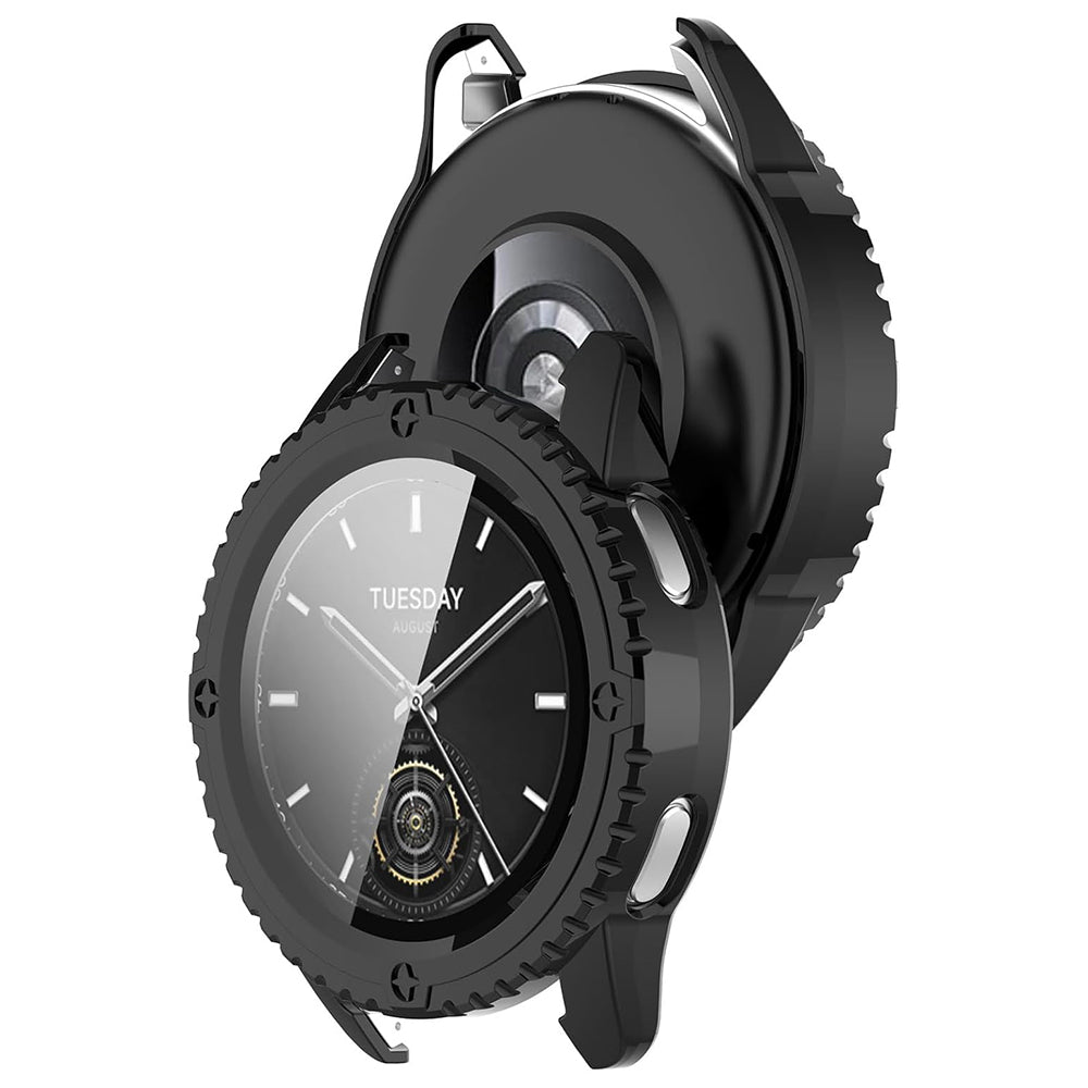 Калъф Techsuit Defense360 Pro за Xiaomi Watch S3, Черен