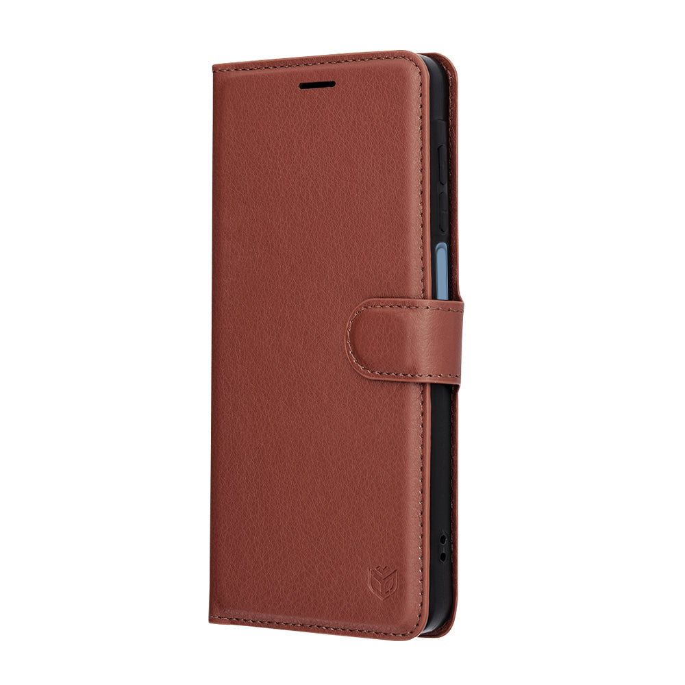 Калъф за Samsung Galaxy A07 4G A075, Techsuit, Leather Folio, Кафяв