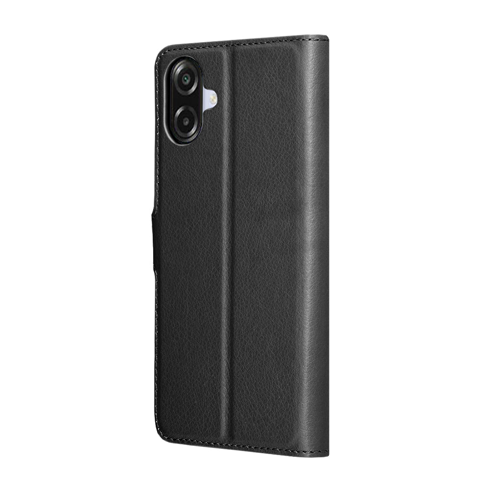 Калъф за Samsung Galaxy A07 4G A075, Techsuit, Leather Folio, Черен