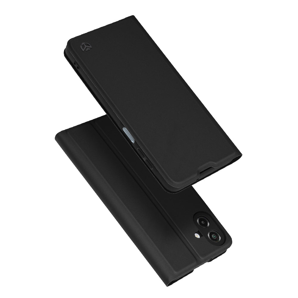 Калъф за Samsung Galaxy A07 4G A075, Techsuit, Magskin Book, Черен