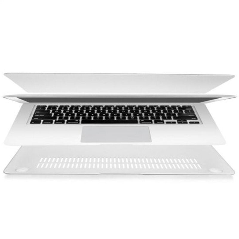 Калъф Techsuit UltraShell за Apple MacBook Pro 14 инча (2026) / (2025) / (2023) / (2022) / (2021), Матиран прозрачен