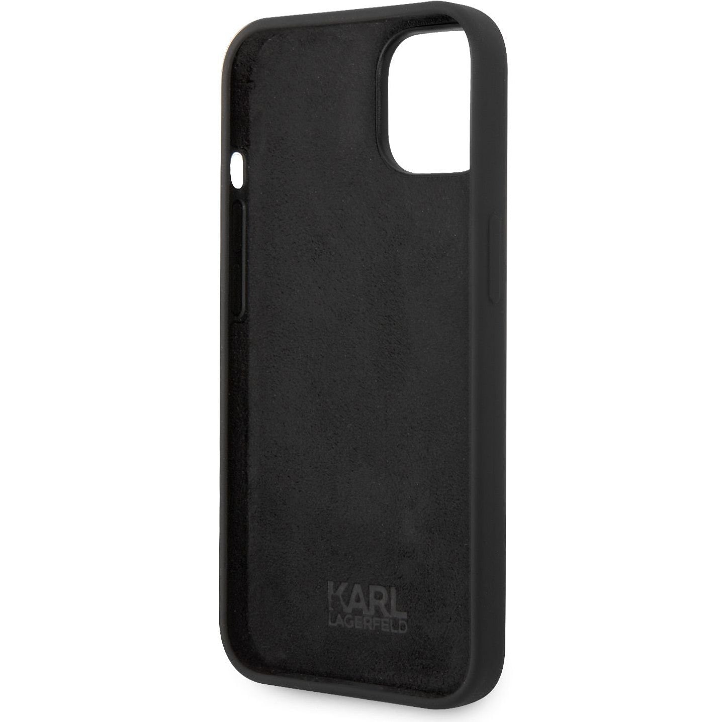 Калъф за Apple iPhone 14 Plus, Karl Lagerfeld, Silicone Body Choupette, Черен