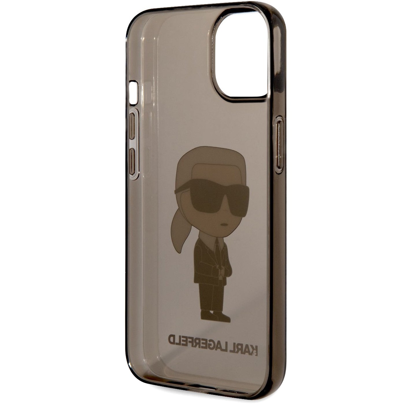 Калъф за Apple iPhone 14 Plus, Karl Lagerfeld, IML Ikonik NFT, Прозрачно черен