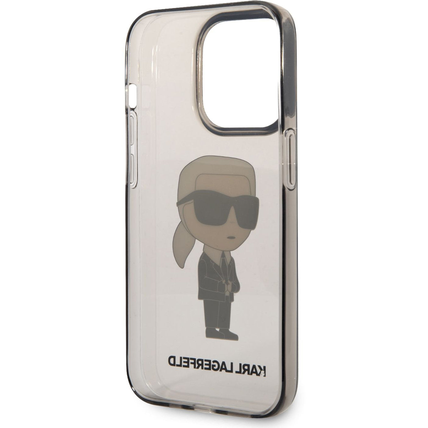 Калъф за Apple iPhone 14 Pro Max, Karl Lagerfeld, IML Ikonik NFT, Черен