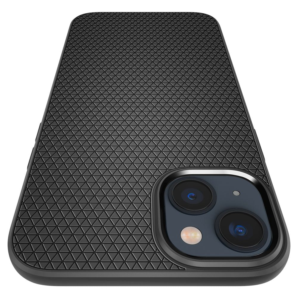 Калъф за Apple iPhone 14, Spigen, Liquid Air, матово черен