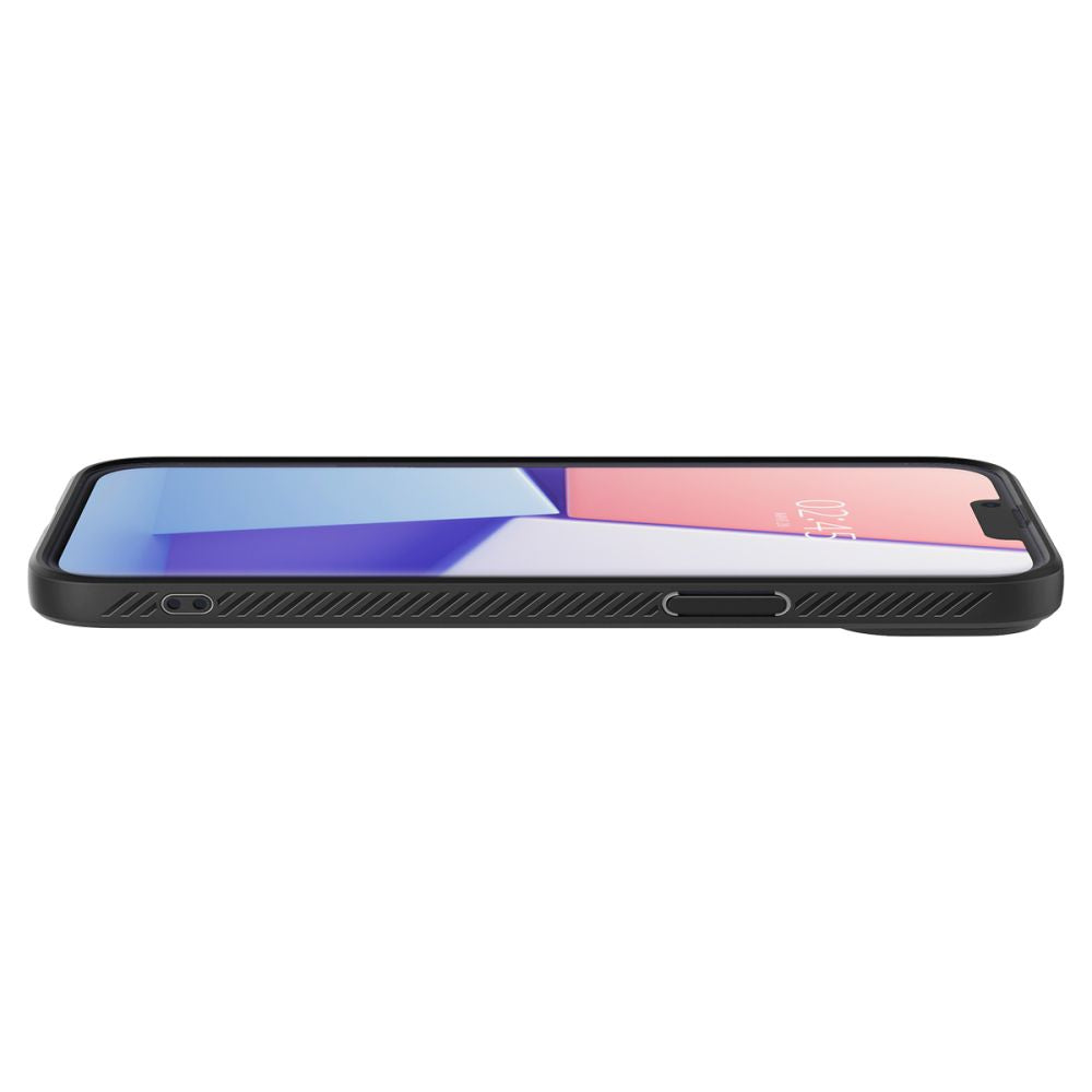 Калъф за Apple iPhone 14, Spigen, Liquid Air, матово черен