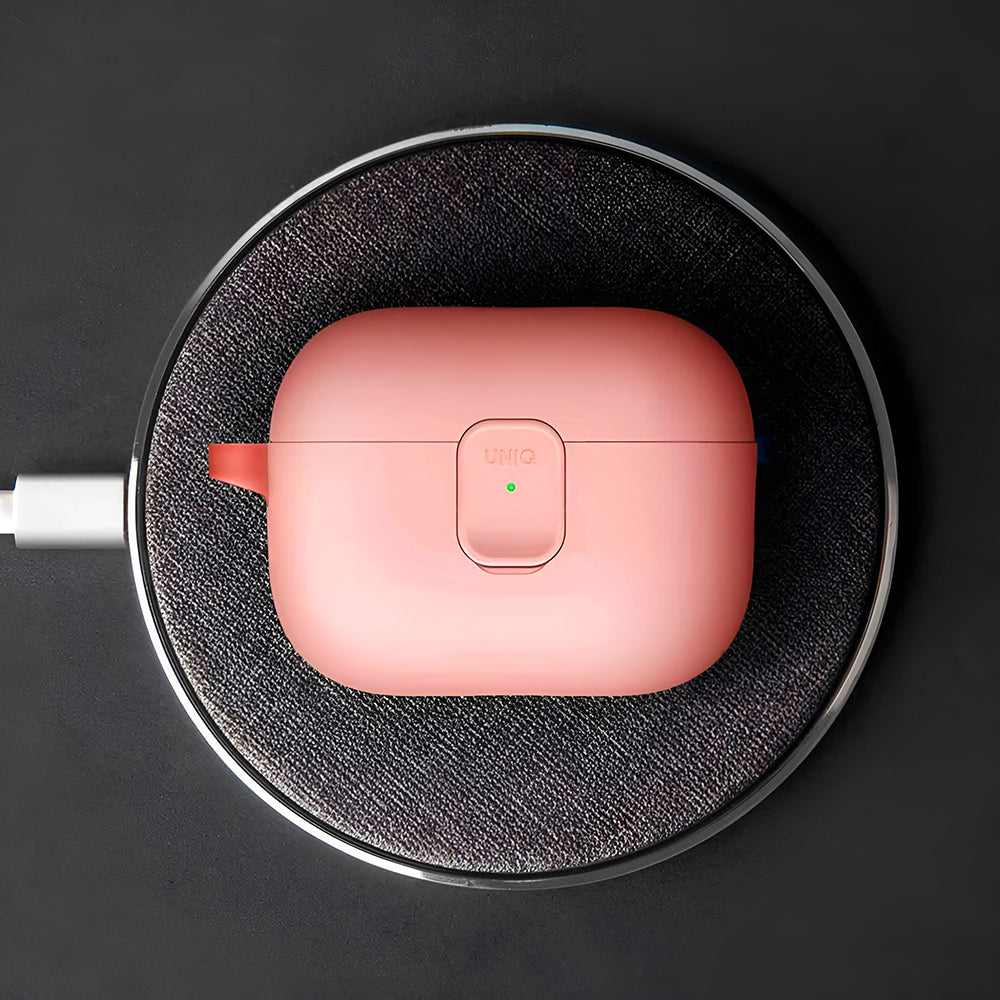 Калъф UNIQ Clyde за Apple AirPods 4, Синьо-Черен