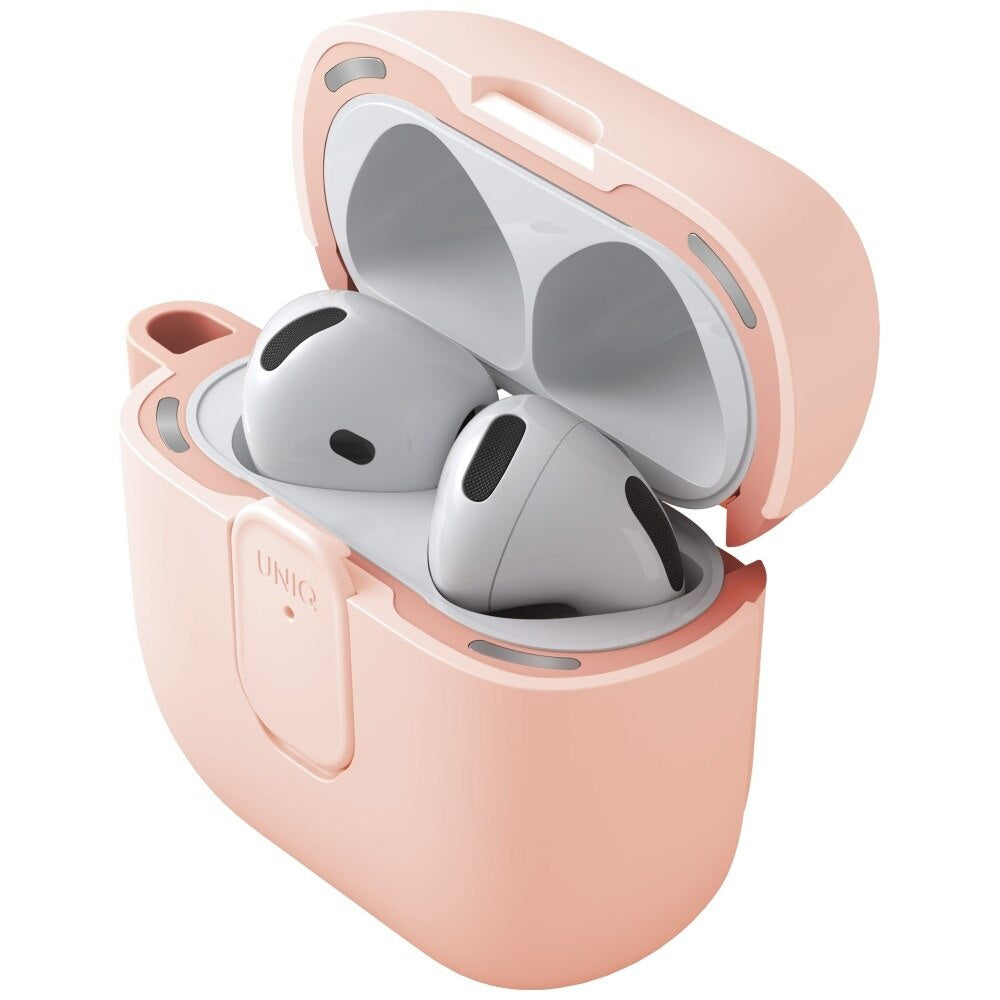 Калъф UNIQ Clyde за Apple AirPods 4, Coral