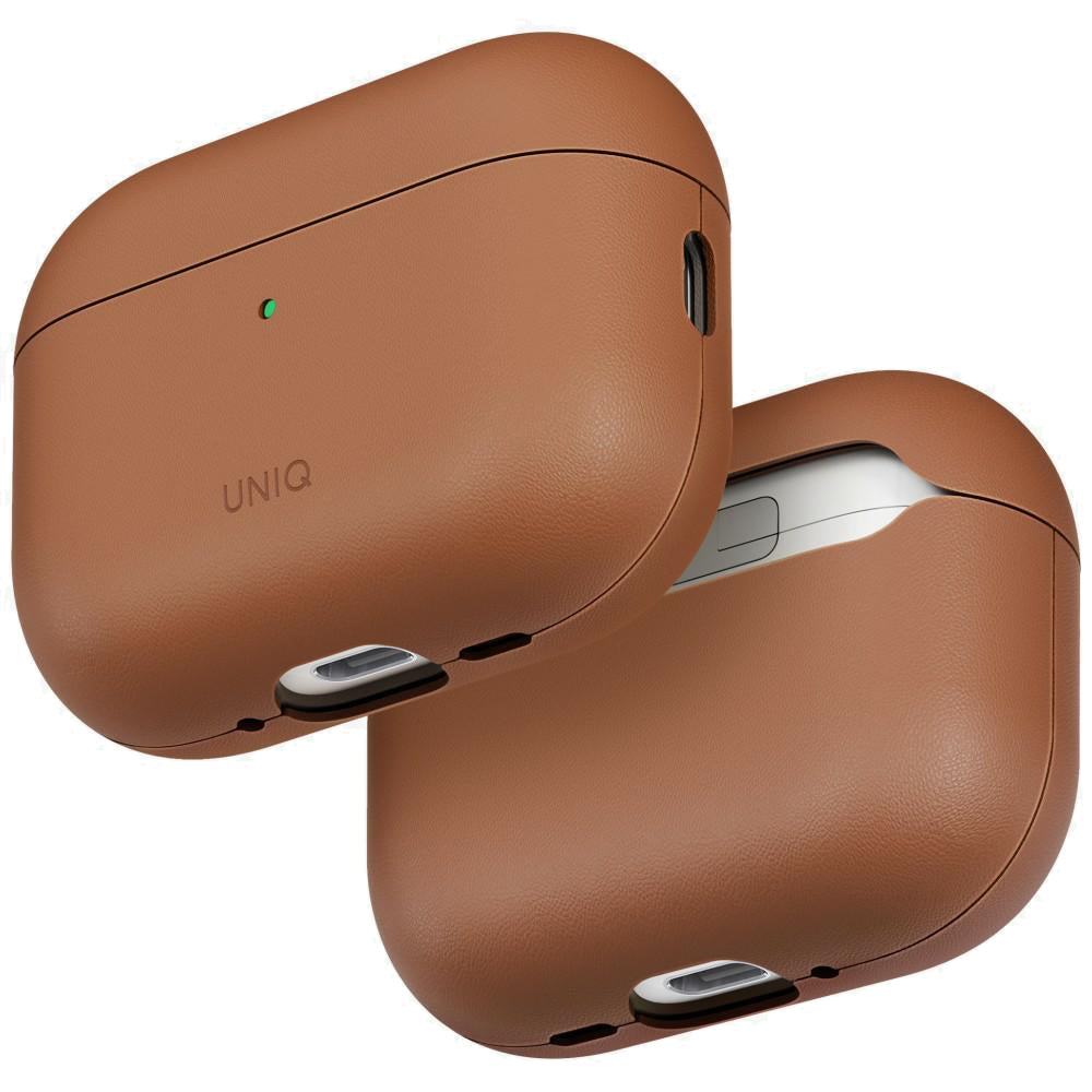 Калъф UNIQ Lyden Vex за Apple AirPods Pro 3, Кафяв