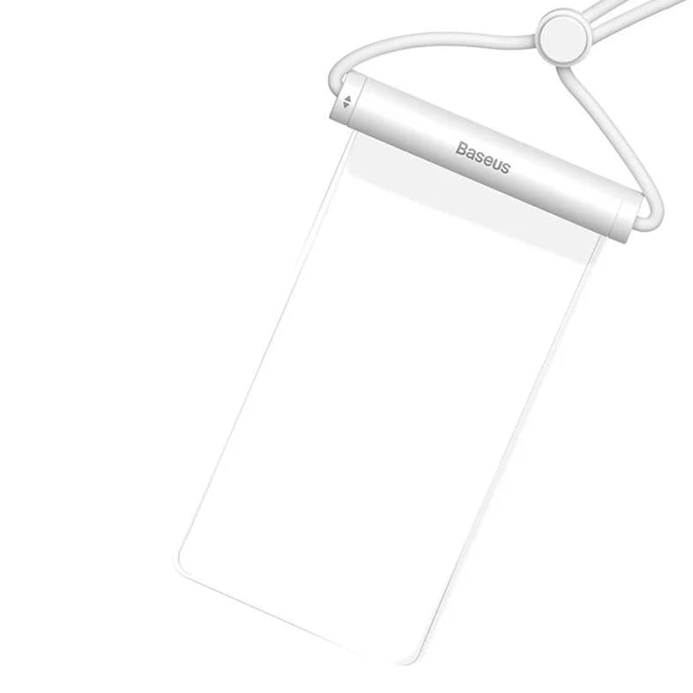 Универсален водоустойчив калъф, Baseus, AquaGlide Cylindrical, Бял P60263701213-00