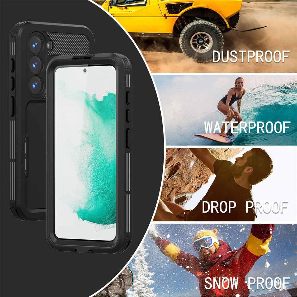 Husa Waterproof за Samsung Galaxy S26 Plus S947, ShellBox, Черна