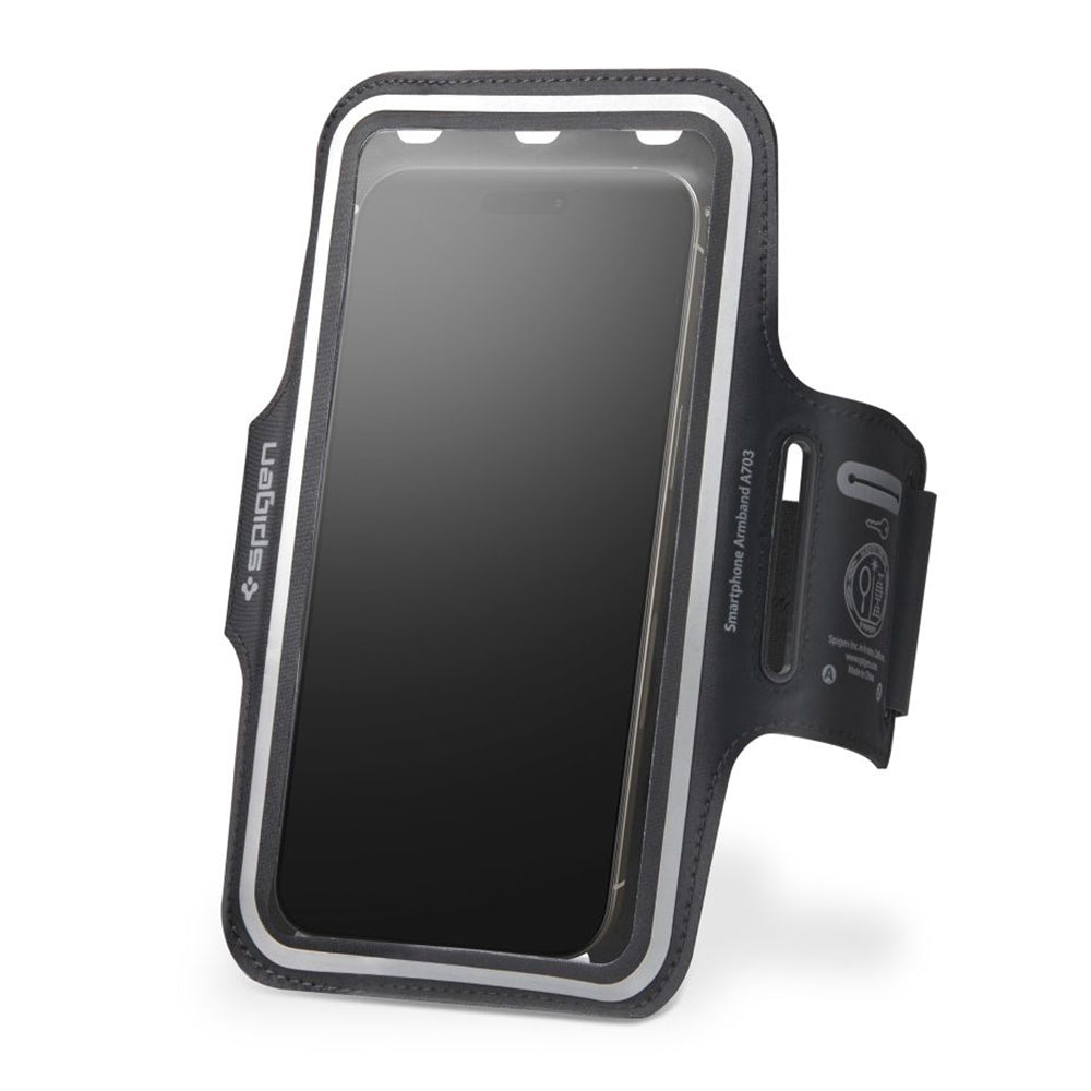 Универсален водоустойчив калъф за телефон макс. 6.9 инча, Spigen, Dynamic Shield, черен AMP07187