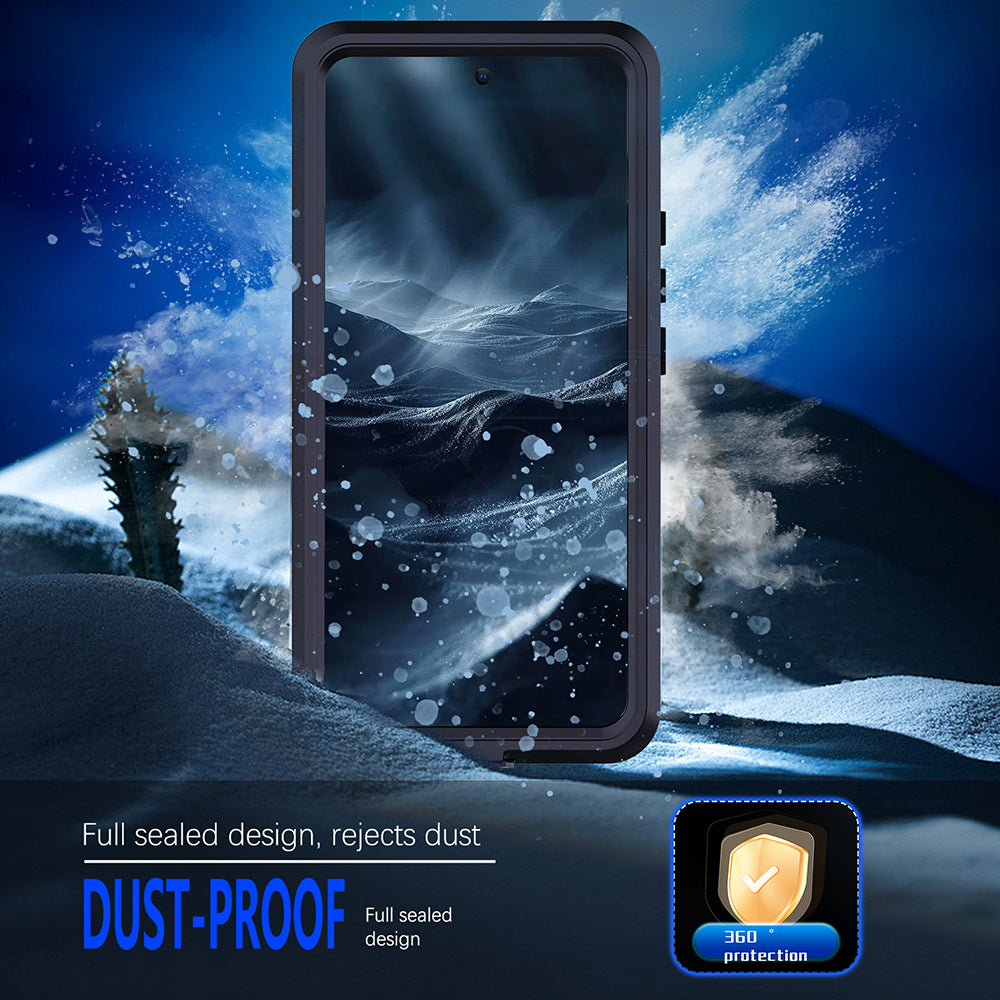 Водоустойчив калъф за Xiaomi Poco X7 / Redmi Note 14 Pro 5G, ShellBox, Черен