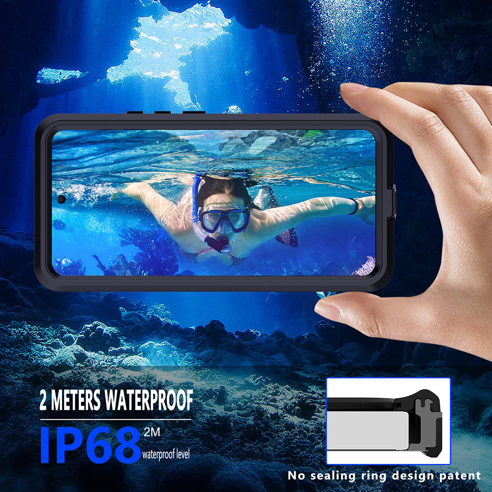 Водоустойчив калъф за Xiaomi Poco X7 / Redmi Note 14 Pro 5G, ShellBox, Черен